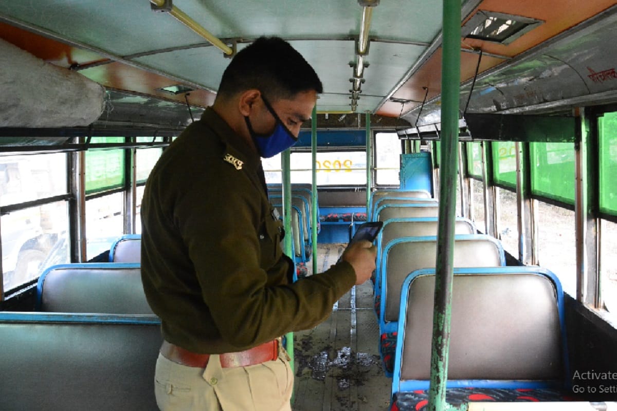 A old man has murdered in bus in Muzaffarnagar of Uttar Pradesh