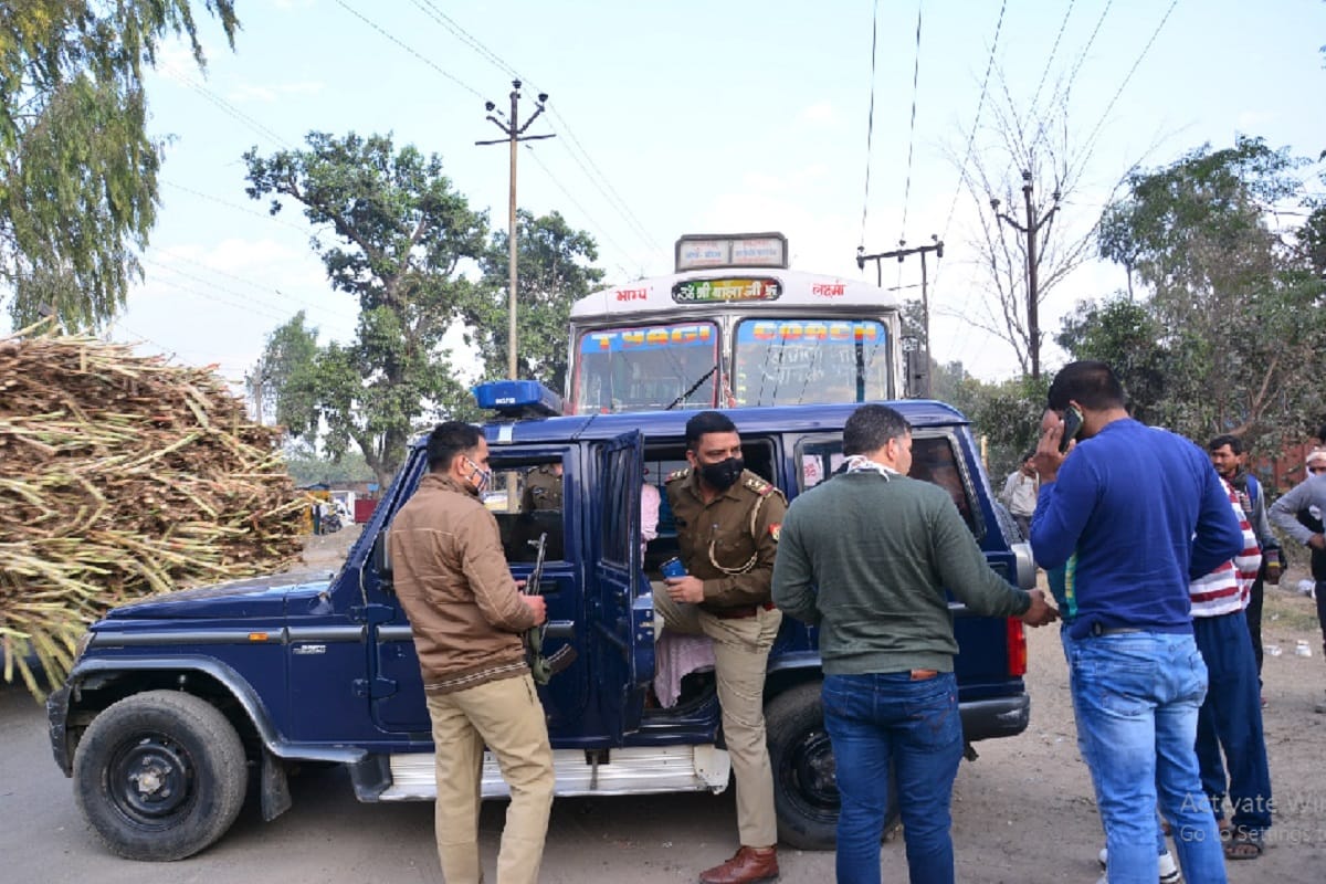 A old man has murdered in bus in Muzaffarnagar of Uttar Pradesh