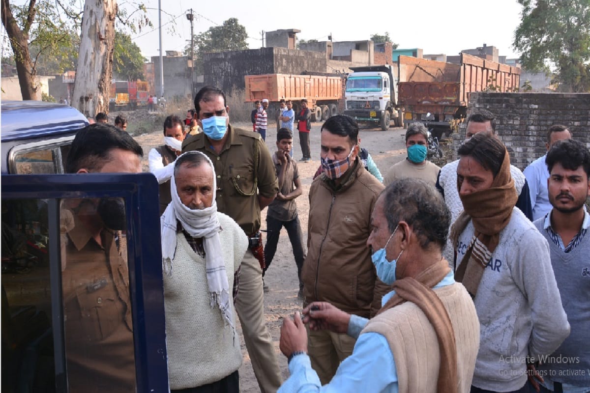 A old man has murdered in bus in Muzaffarnagar of Uttar Pradesh