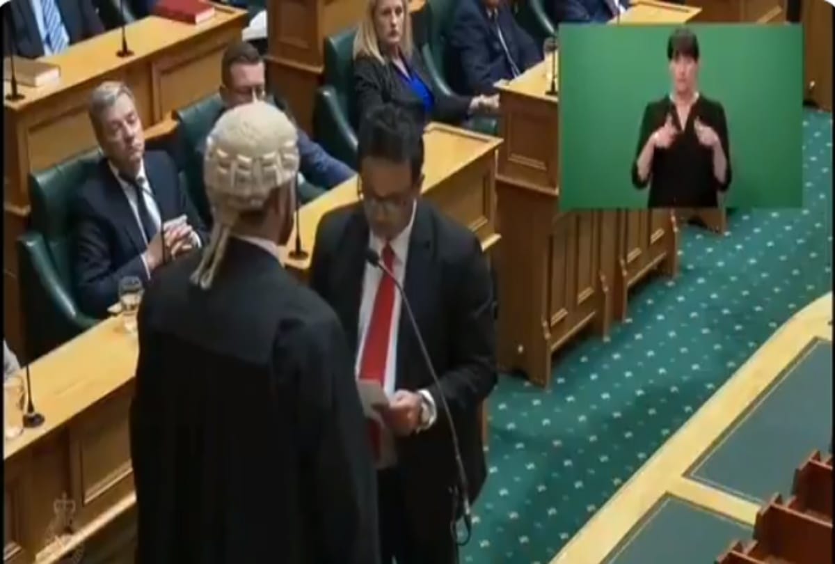 Gaurav Sharma, Indian-origin New Zealand MP takes oath in Sanskrit