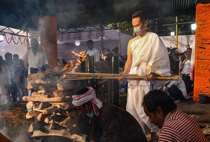 तरुण गोगोई का अंतिम संस्कार