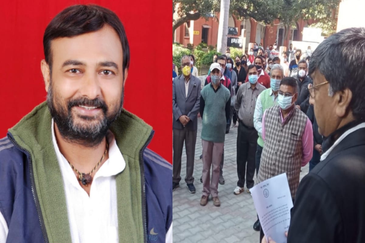 Dr. Gyanendra Sharma, RLD leader and professor of history at Meerut College, died from Corona