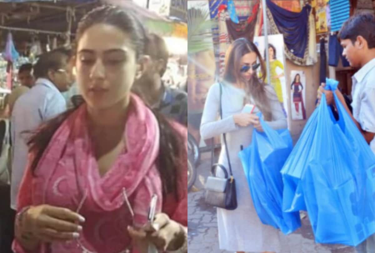 Bollywood celebrites who charm of street shopping