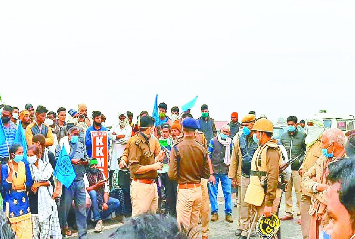 Farmers Protest Latest Updates: police alert in agra