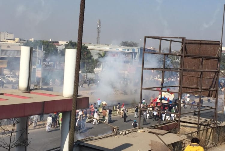 Kisan Andolan News: Police officer said, I am also the son of a farmer, I also grazed buffalo