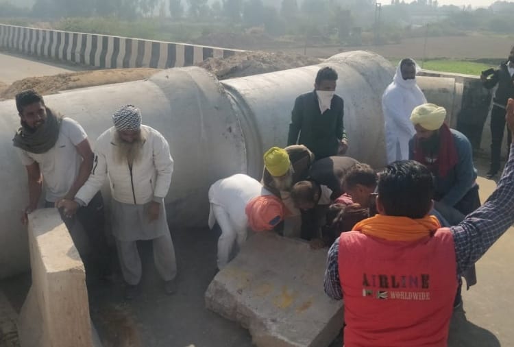 Kisan Andolan News: Read How farmers reach Delhi from Punjab