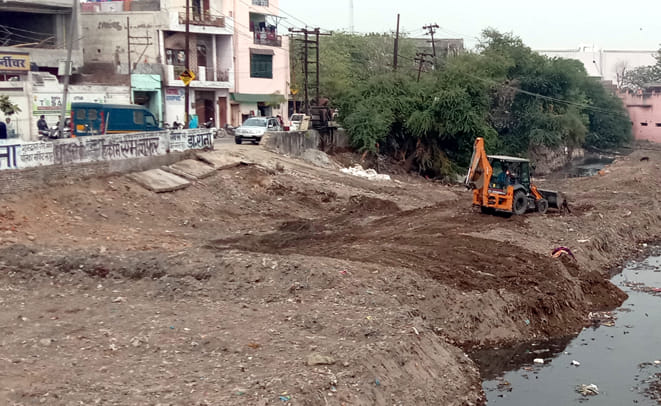 Tourism will get a chance by the construction of wetland in Dhamola river