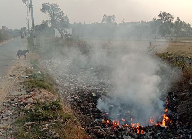 Government angry over burning of garbage in municipalities