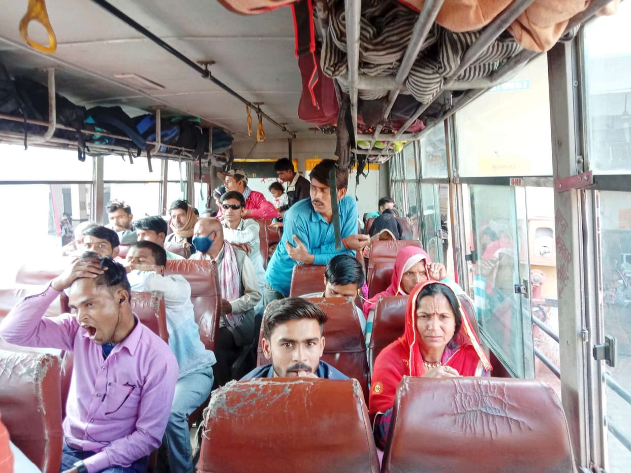 Without mask yatra