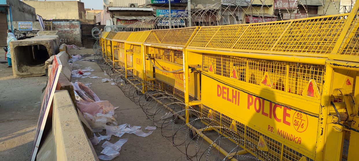 Due to farmer agitation, Delhi Police also sealed border