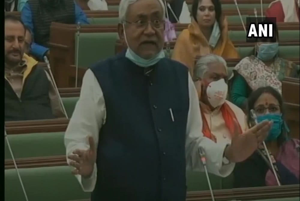 Opposition members create ruckus inside Bihar Legislative Assembly Chief Minister Nitish Kumars speech and other updates 