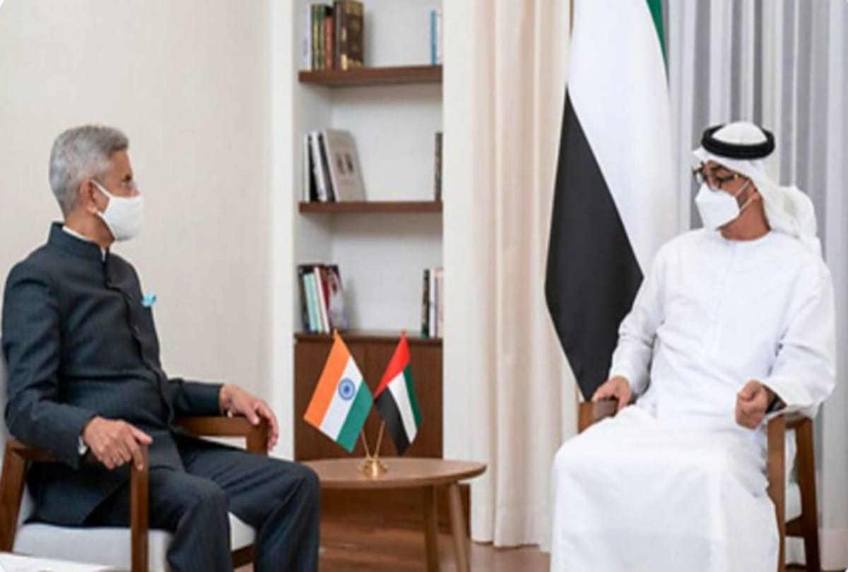 MEA S Jaishankar spoke to the Prince of Abu Dhabi on India-UAE bilateral relations