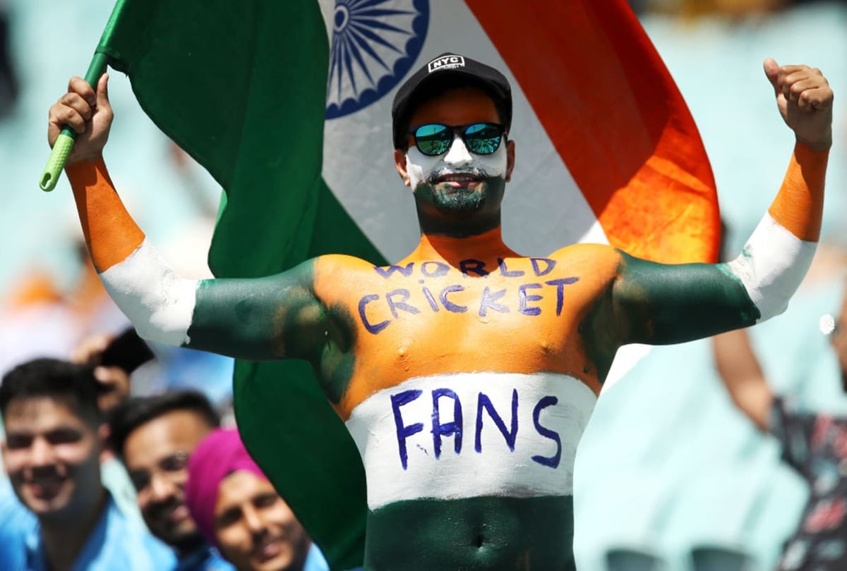 AUSTRALIA VS INDIA: Pitch Invaders into ground holding posters against Adani during Sydney ODI