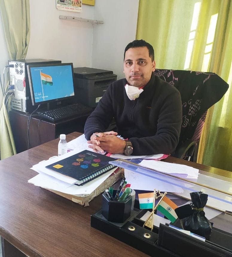 kanwer appointed nayab tehcildar in kangu