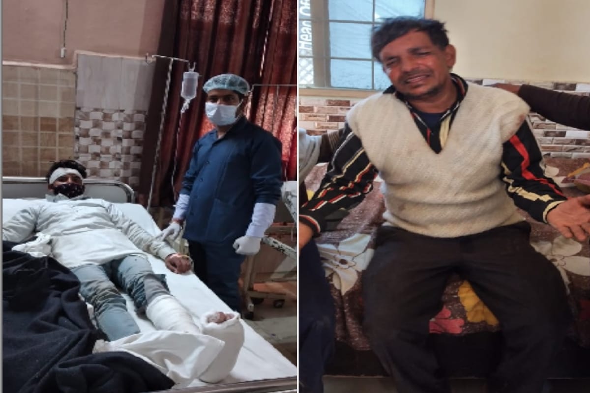 one died two injured in a road accident in meerut while three brother was returning from sisters house