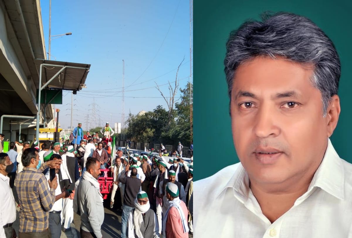 farmers protest UP against farm bills yogi minister anil sharma statement goes viral says goons are protesting not farmers