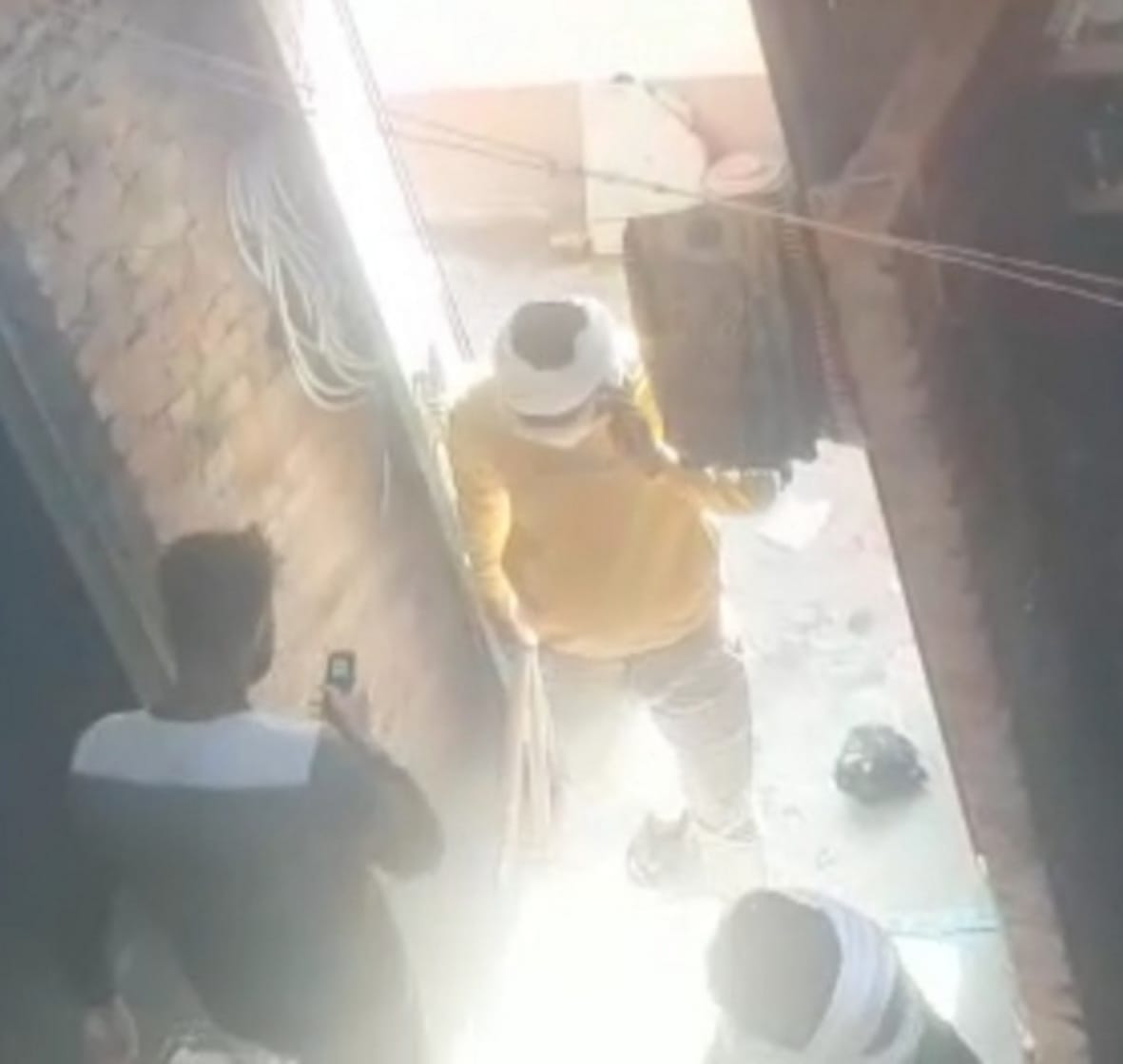 Vandalism in house, video viral