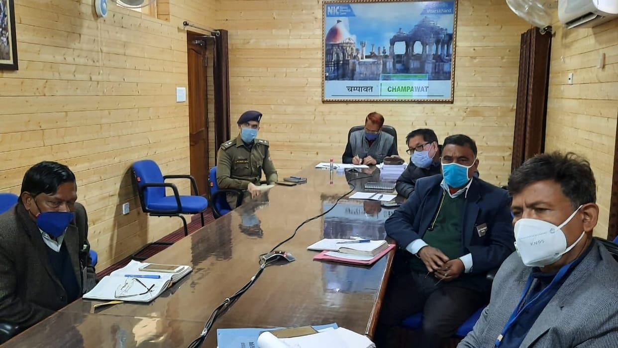 If you challan, then also distribute the mask