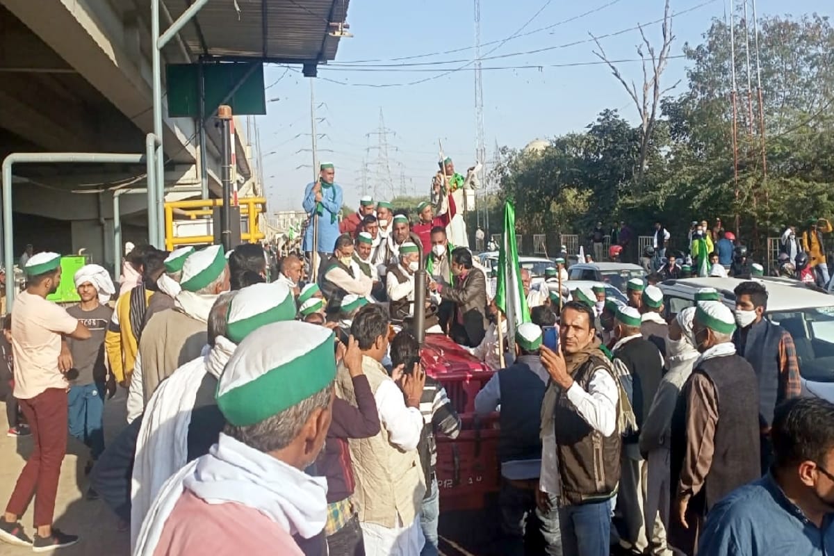 Farmers protest: More then One thousand farmers from Bijnor traveled to Delhi