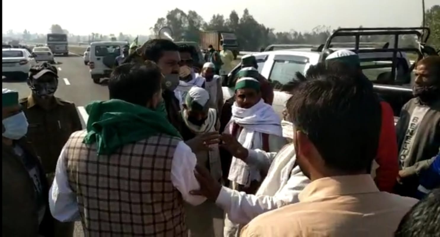 Kisan Andolan News: uttarakhand Farmers broke barricades to go for delhi protest, police arrested farmers