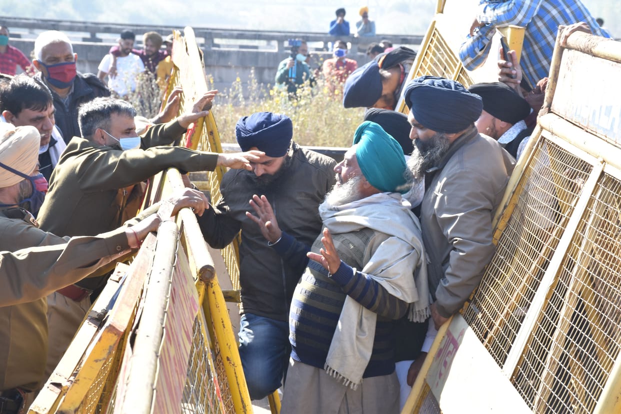 kisan protest