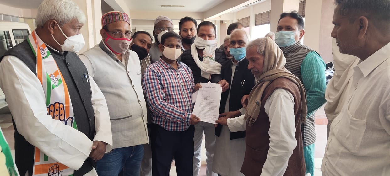 Congress came out in support of agitated farmers