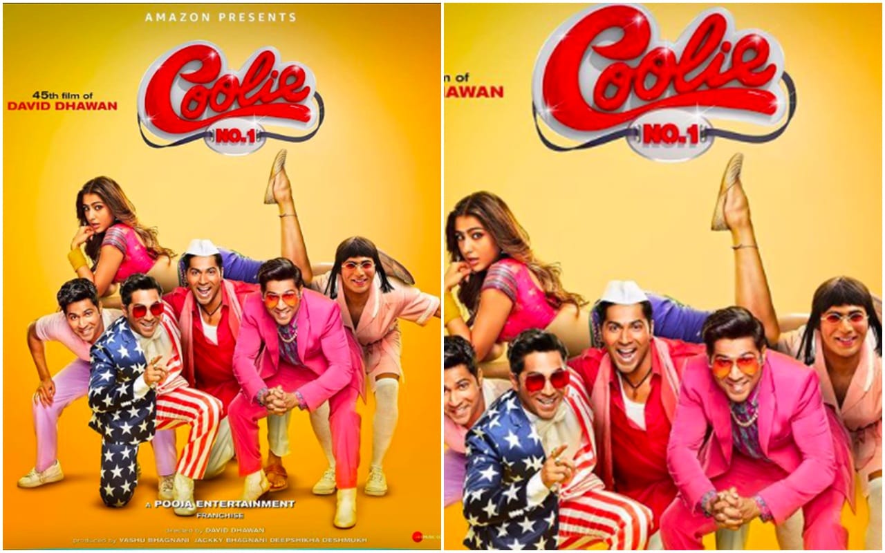 Coolie No 1 Trailer is released Varun Dhawan Sara Ali Khan David Dhawan 45th Film