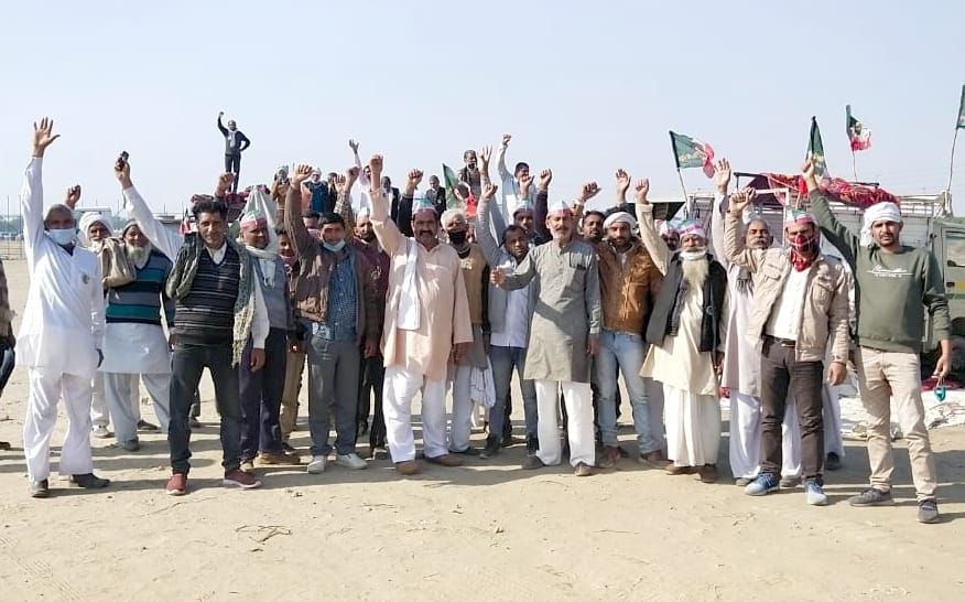 Some farmers reached Delhi, some stopped at the border
