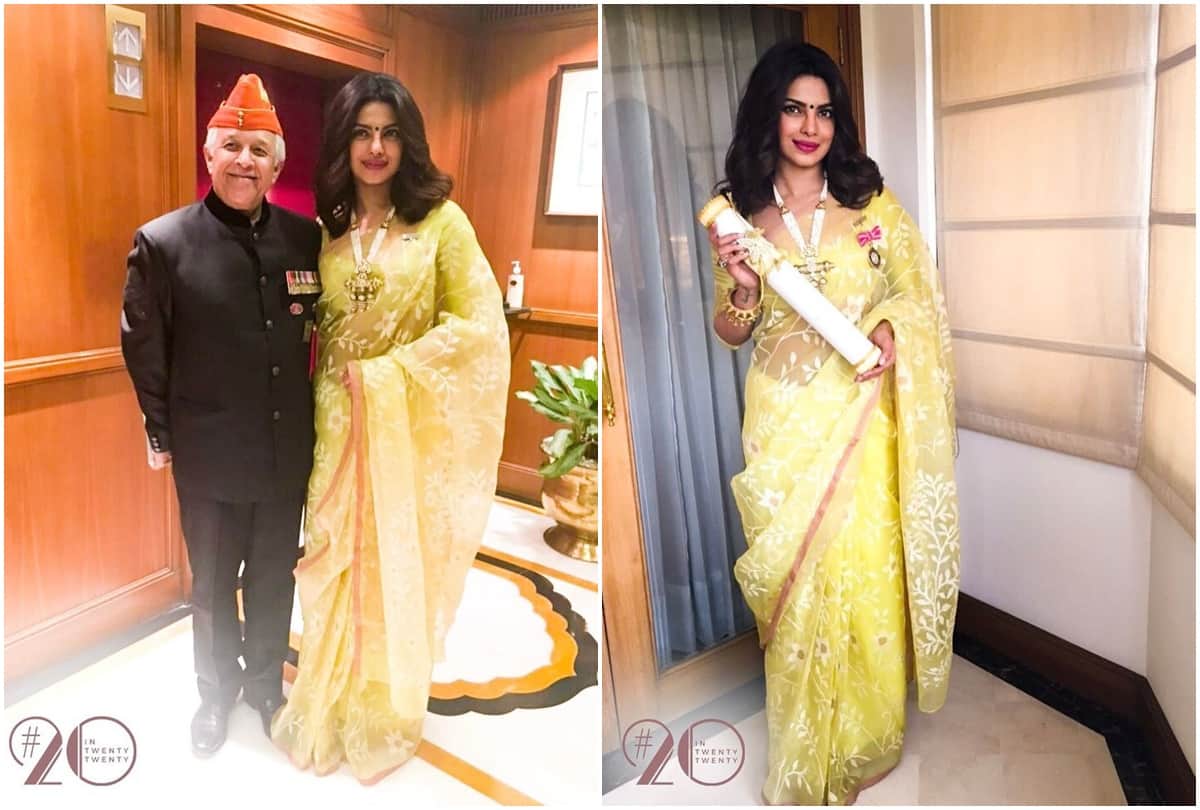 Priyanka Chopra Shares Her Glimpse Of Padma shree Samman Memories Says Missed Father A Lot