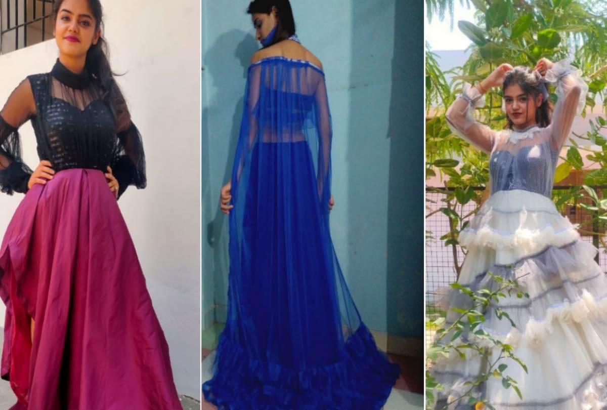 fashion Technology students completed their projects from home resource, made beautiful dresses