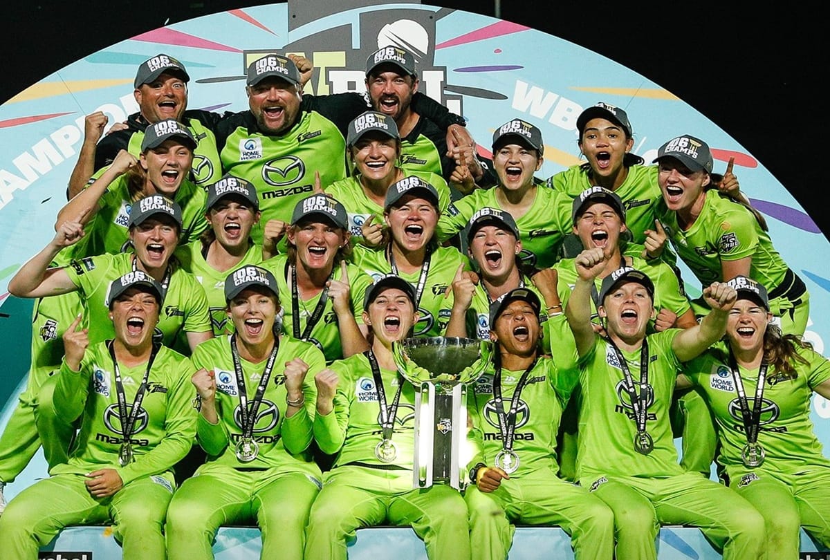 WBBL 2020 Final Sydney Thunder lift their second WBBL title