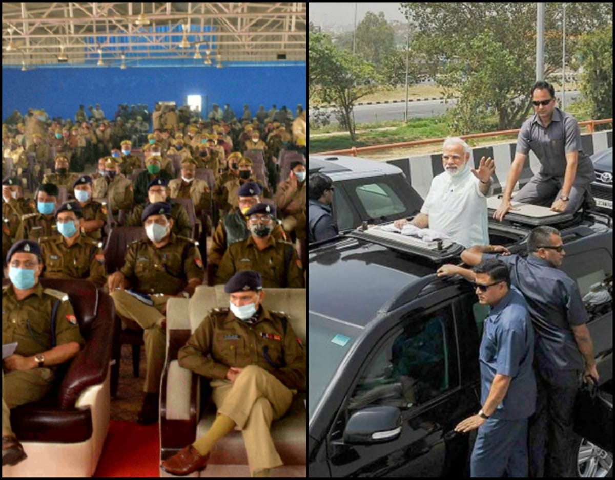 PM modi arrive in kashi Dev deepawali news updates: pm modi security in handover to spg Air Force helicopter rehearsal 11 thousand soldiers will be in security