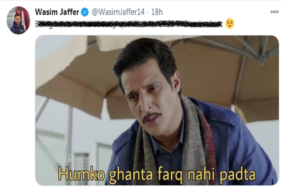 AUS vs IND Former Indian cricketer Wasim jaffer trolled pakistani statistician on icc world cup super league