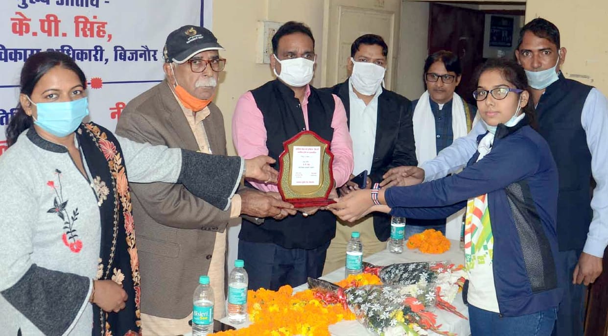 Samia honored for selection in Indian team