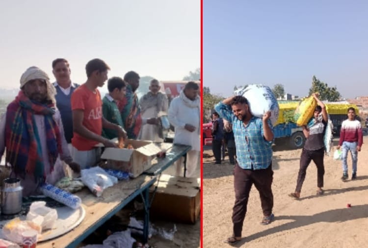 Kisan Andolan Today Latest News: Villagers of Haryana are Helping farmers