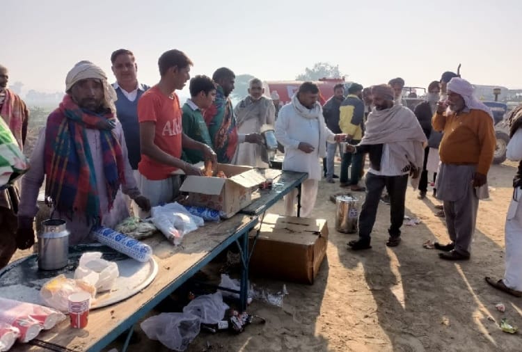 Kisan Andolan Today Latest News: Villagers of Haryana are Helping farmers