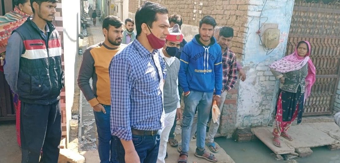 Hathras: Instructions for laying underground pipeline for drainage