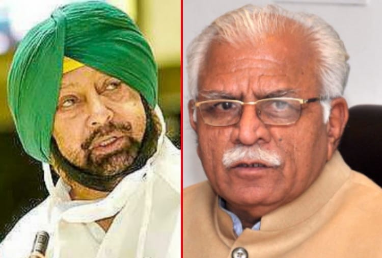Punjab CM Capt Amarinder singh reply on Statement of Haryana CM Manohar lal