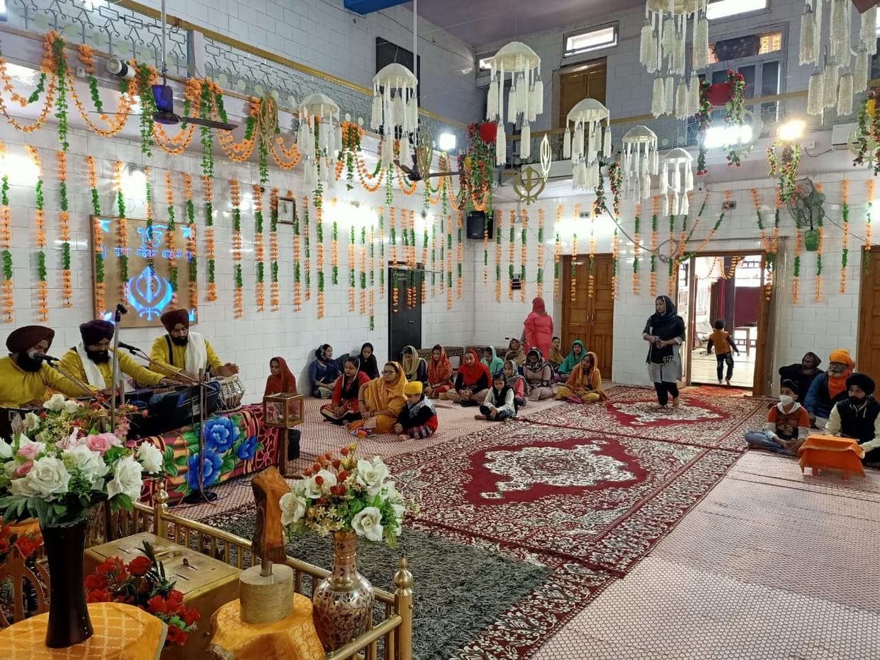 Nihal became compatible with Shabad Kirtan