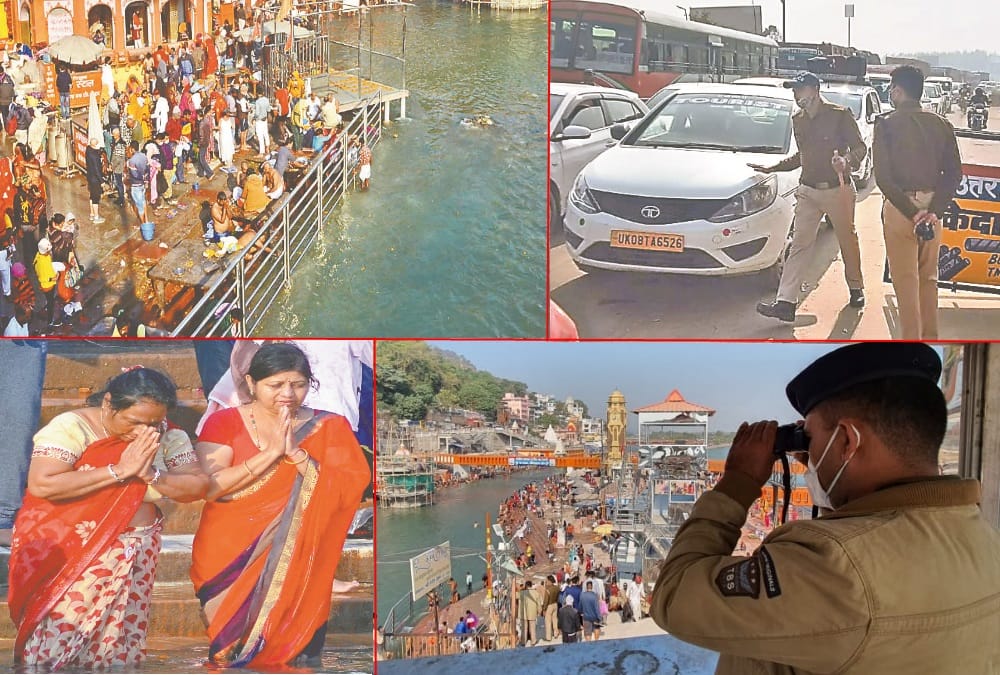 Kartik Purnima 2020: Other State Devotees Also Come Haridwar for ganga Snan After Making Excuses on border