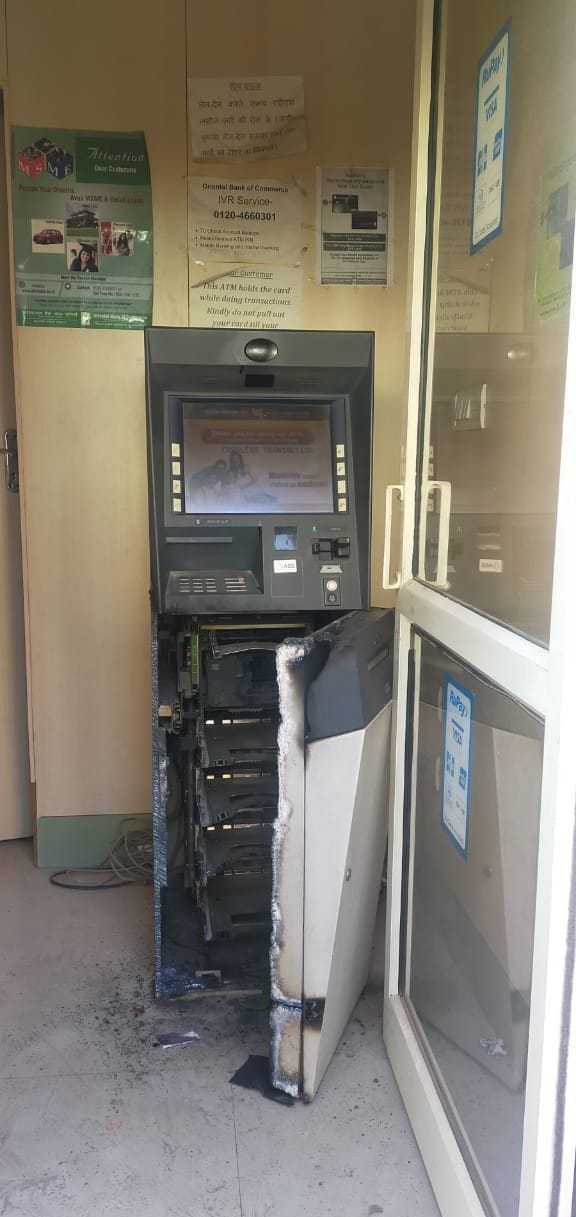 ATM stole cash from gas cutter