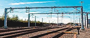 construction is very fast at railway stations due to trains cancellation