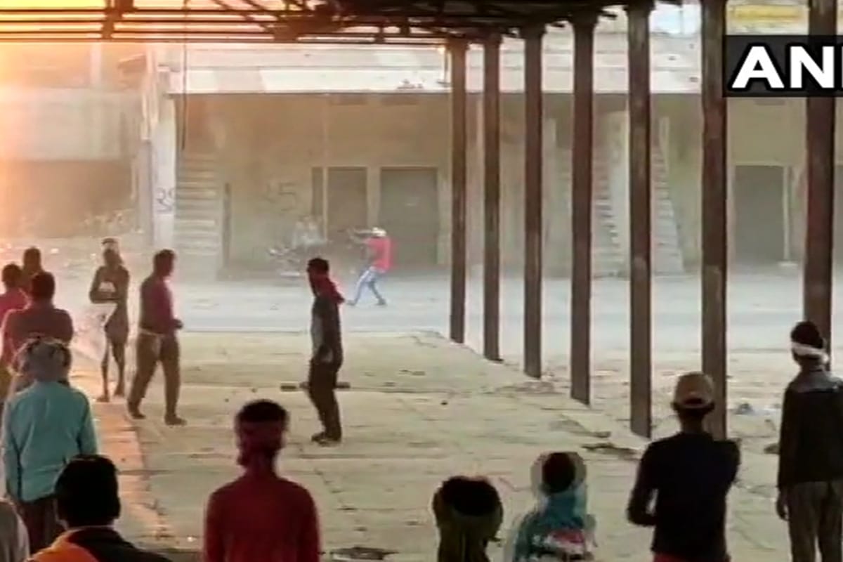 muraina firing between two groups of farmers which injured many police administration officials are at spot