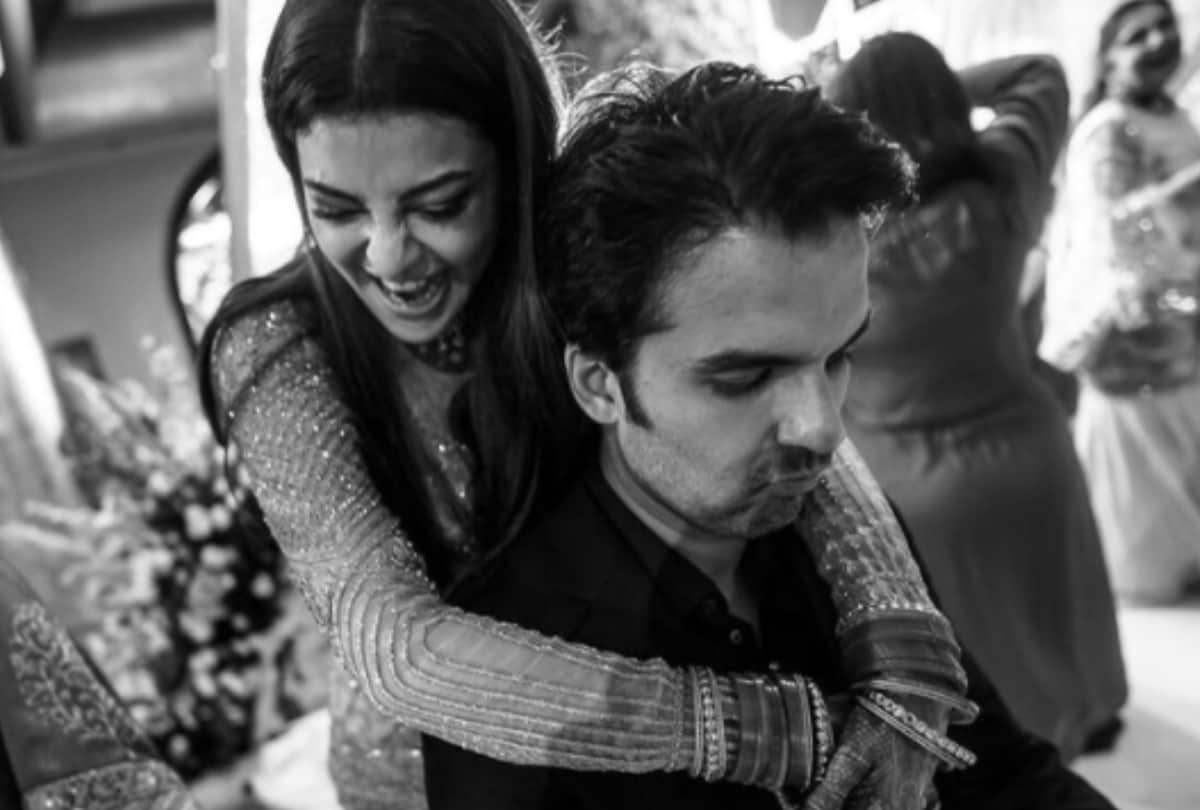 Kajal aggarwal unseen wedding photos with husband gautam kichlu