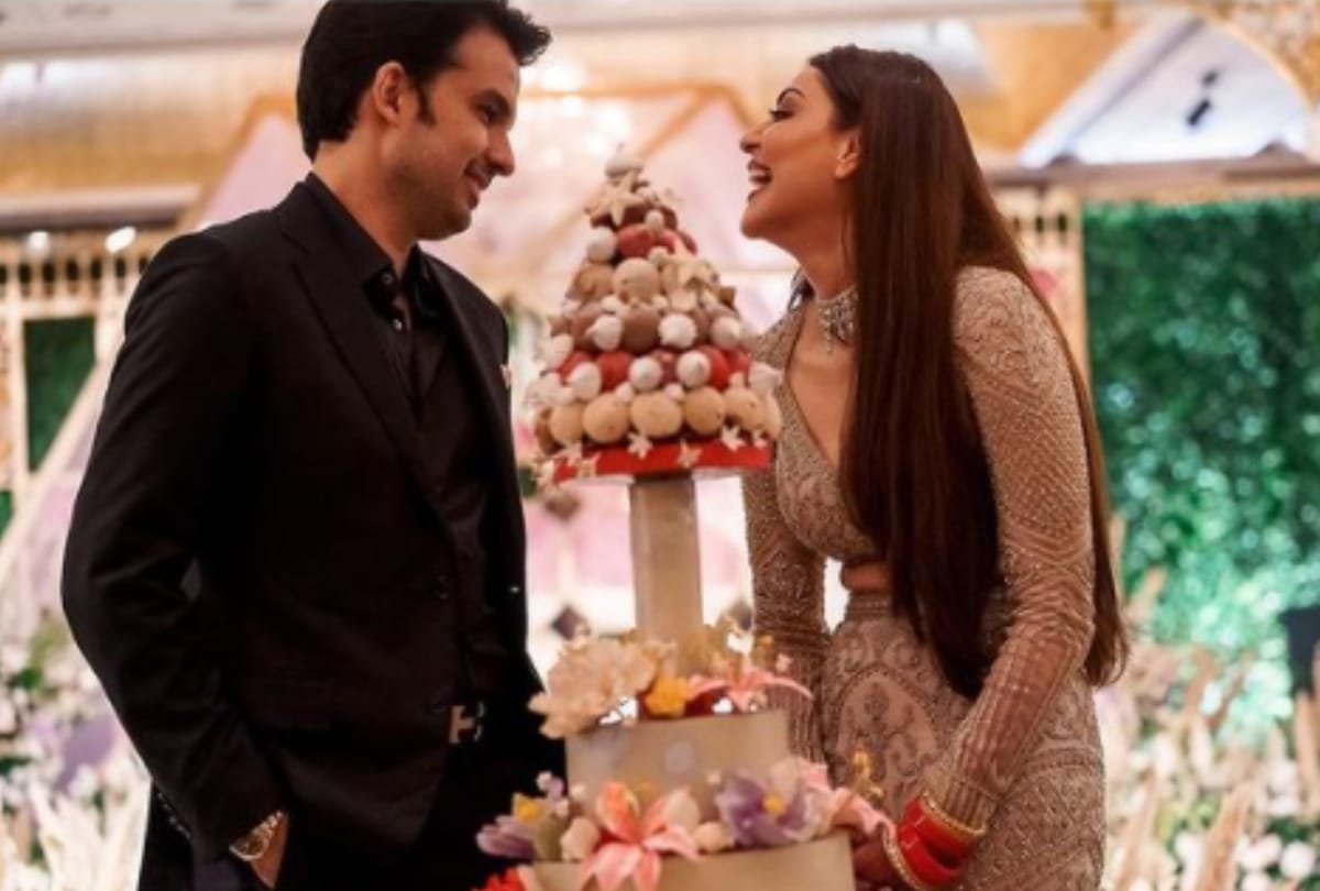Kajal Aggarwal share unseen beautiful photo with husband Gautam Kitchlu from Reception