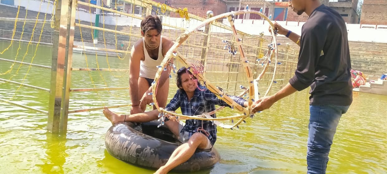 Ghat and Chowkia Dham will be decorated with lamps on Dev Diwali