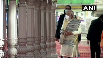 PM modi visit Varanasi on dev Deepawali: Realization of dream of going to Baba kashi vishwanath dham from Ganga edge work progresses after PM Modi arrival