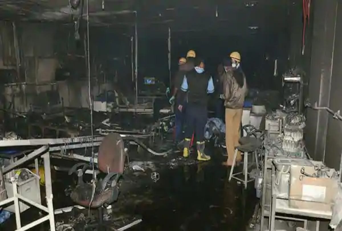 Team constituted under the leadership of retired judge DA MEHTA to investigate fire incident in Rajkot hospital