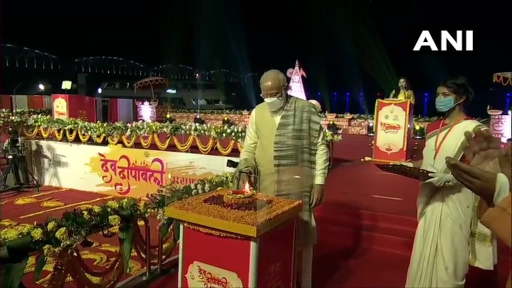 Dev Diwali 2020: Devlok seen in Ganga Ghats in Kashi