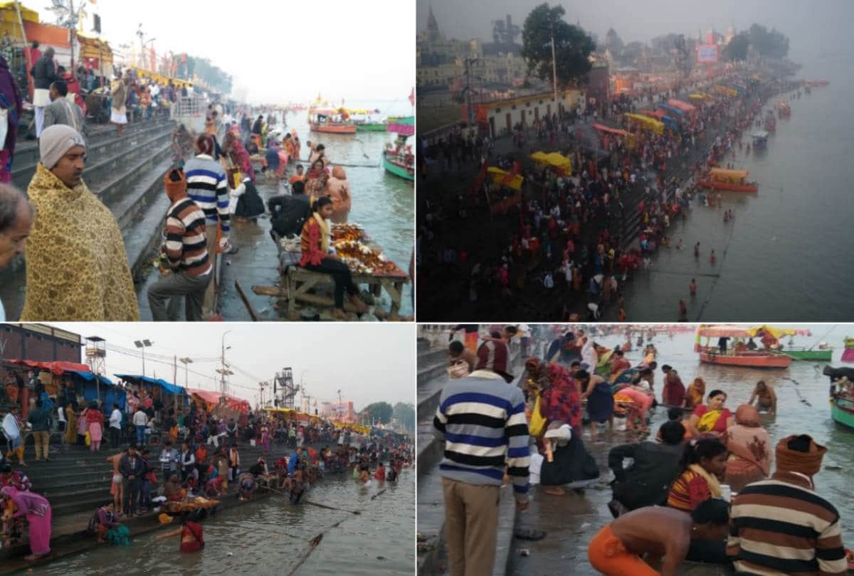 sarayu snan on kartik purnima in ayodhya, see pictures